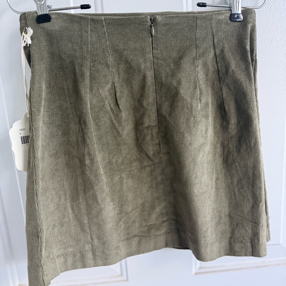 Altar’d State “Addie” Corduroy Skirt – Green, Size M NWT - Picture 4 of 9